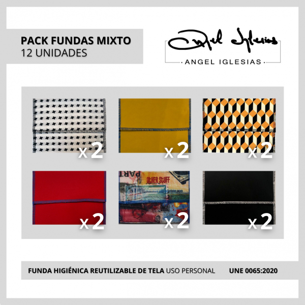 PACK FUNDAS MIXTO, 12 UNIDADES (2)